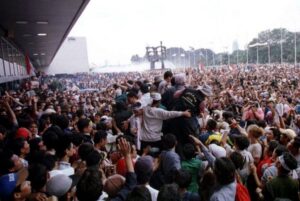 Gerakan Reformasi di Indonesia pada tahun 1998. (Istimewa)