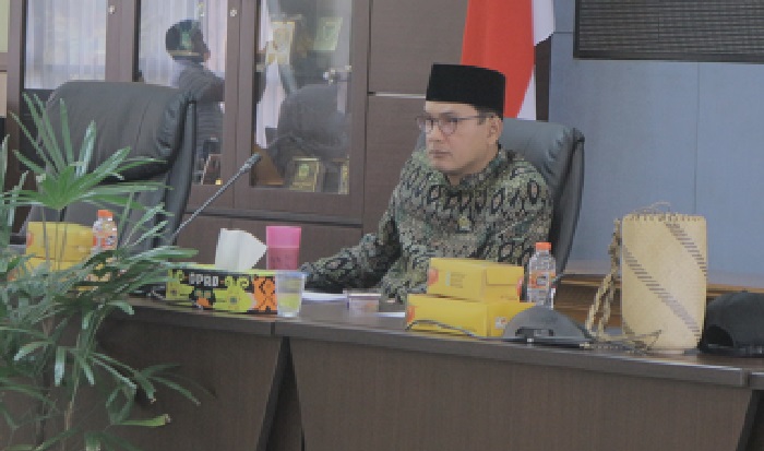 Wakil Ketua DPRD Kukar Alif Turiadi Pimpin RDP Bersama Busur terkait APBD 2023